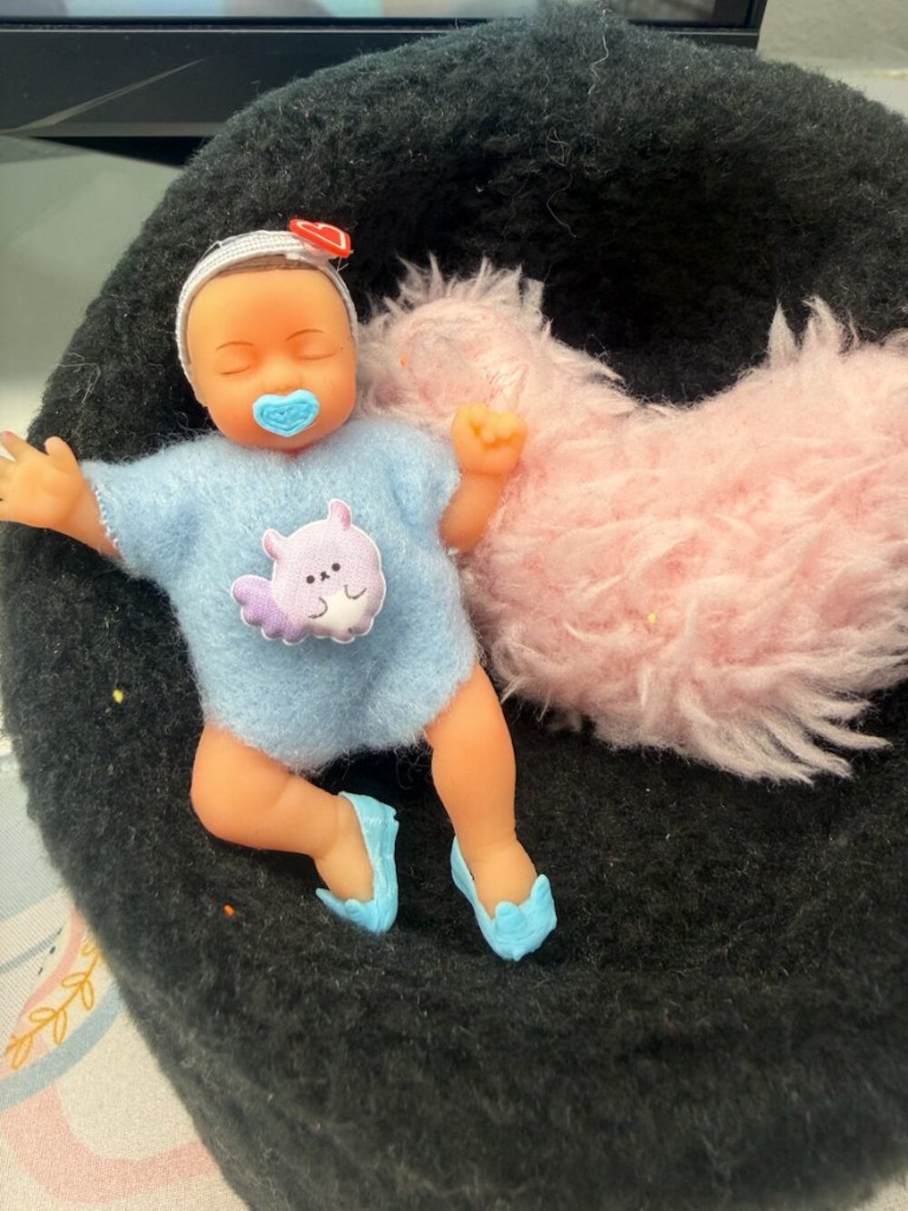 Plush Bodysuit + Headband for Mini Zuru Babies Series 2